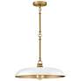 Hinkley Sadie 18" Wide Lacquered Brass Pendant Light