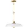Hinkley Sadie 18" Wide Lacquered Brass Pendant Light