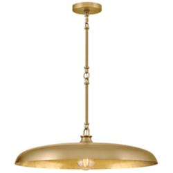 Hinkley Sadie 24" Wide Lacquered Brass Pendant Light