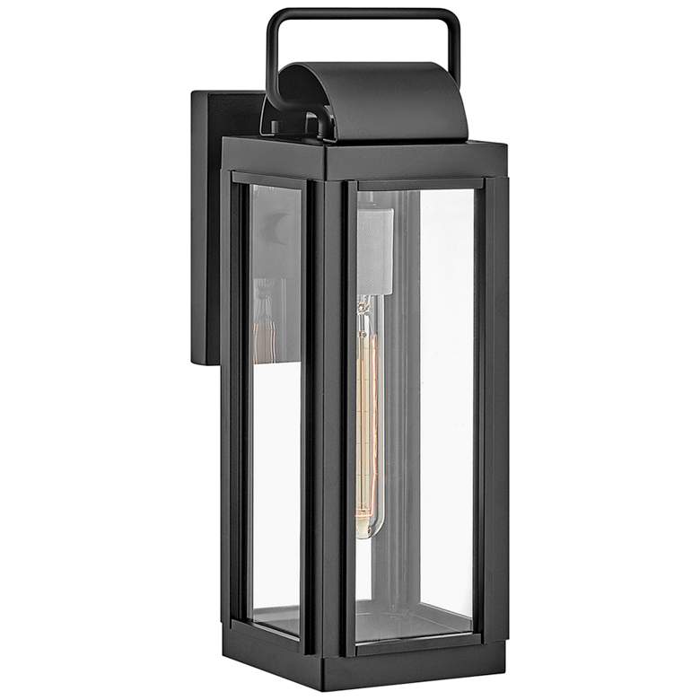 Image 2 Hinkley Sag Harbor 16 1/4 inch High Black Outdoor Wall Light