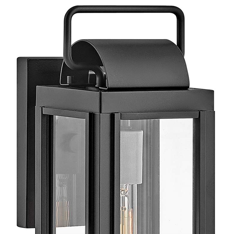 Image 3 Hinkley Sag Harbor 16 1/4 inch High Black Outdoor Wall Light more views