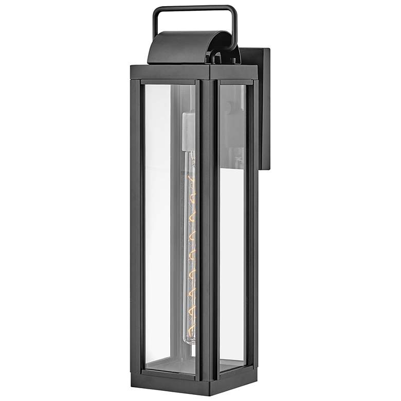 Image 2 Hinkley Sag Harbor 21 1/4" High Black LED Outdoor Wall Light more views