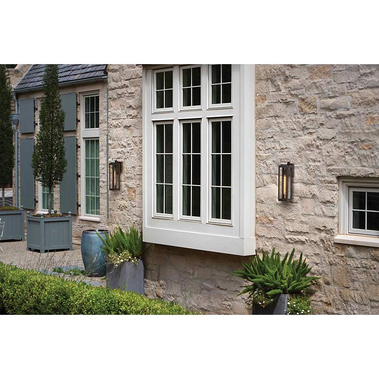 Image 4 Hinkley Sag Harbor 21 1/4" High Black LED Outdoor Wall Light more views