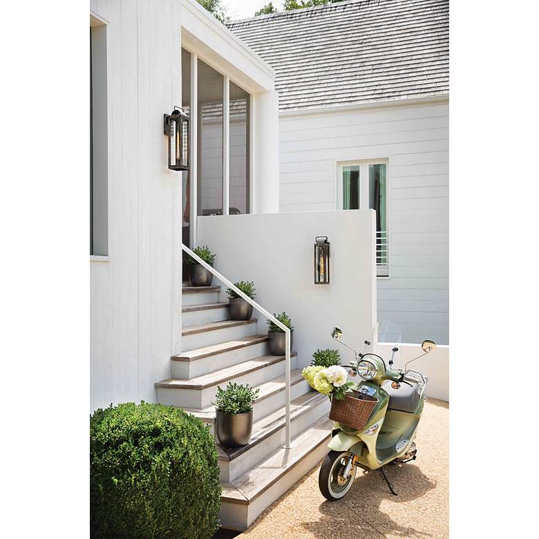 Image 6 Hinkley Sag Harbor 21 1/4" High Black LED Outdoor Wall Light more views