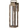 3_Hinkley Sag Harbor 21 1/4" High Burnished Bronze Outdoor Wall Light more views