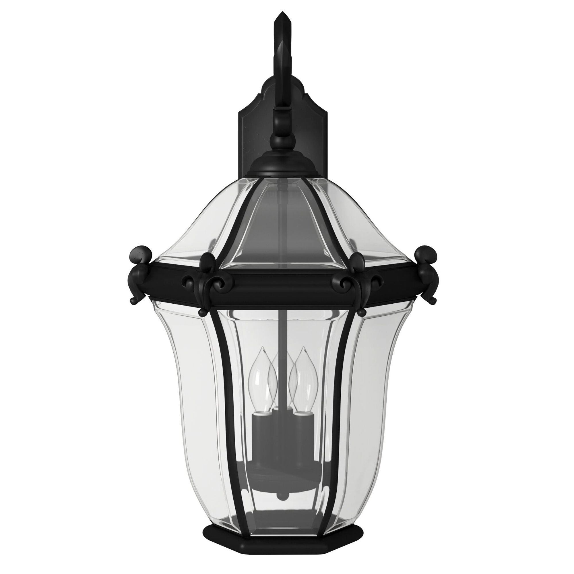Image 6 Hinkley San Clemente 21" High Black Outdoor Wall Light more views
