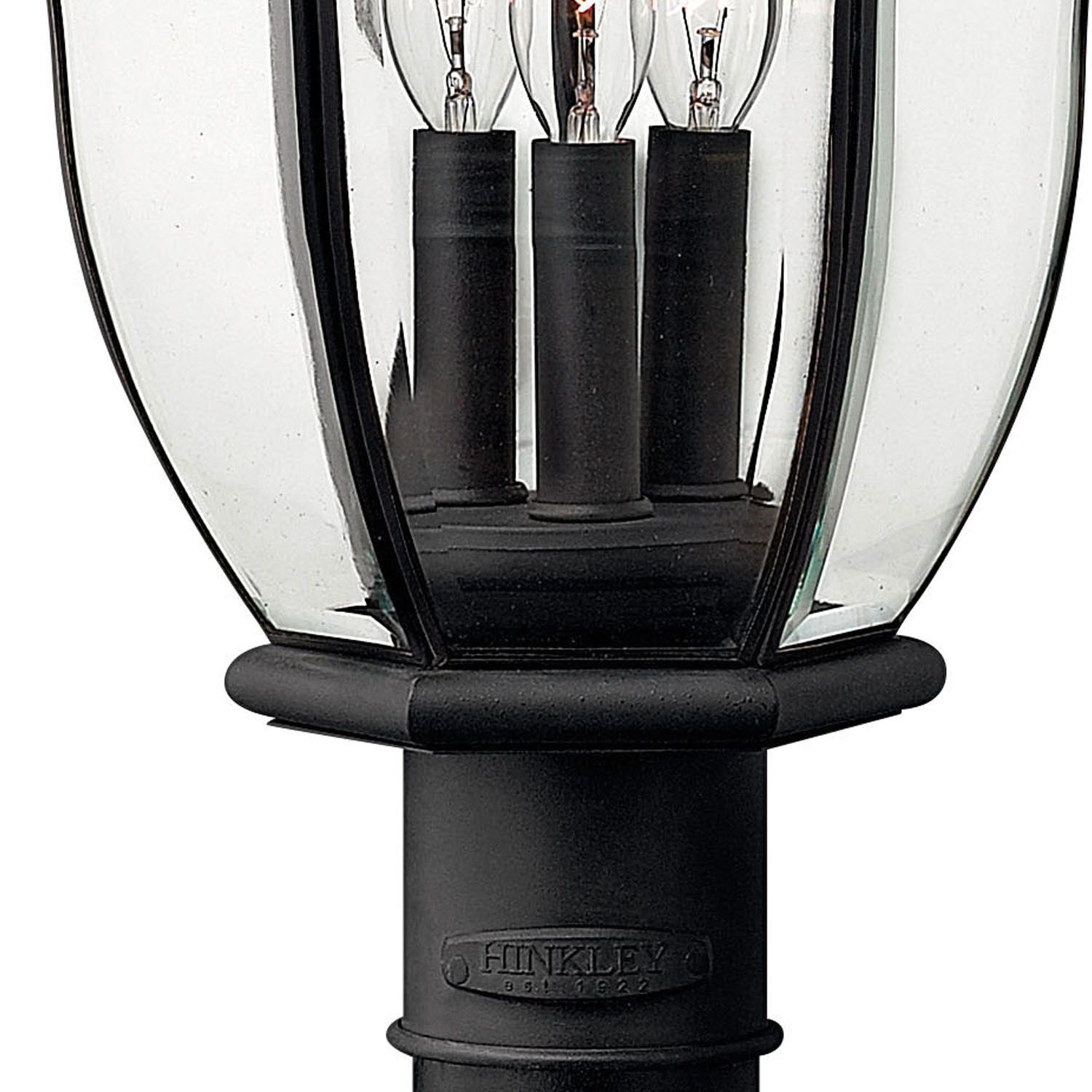 Image 3 Hinkley San Clemente 23" High Black Outdoor Post Light more views