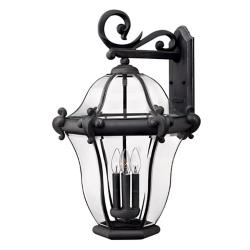 Hinkley San Clemente 25 3/4&quot; High Black Outdoor Wall Light