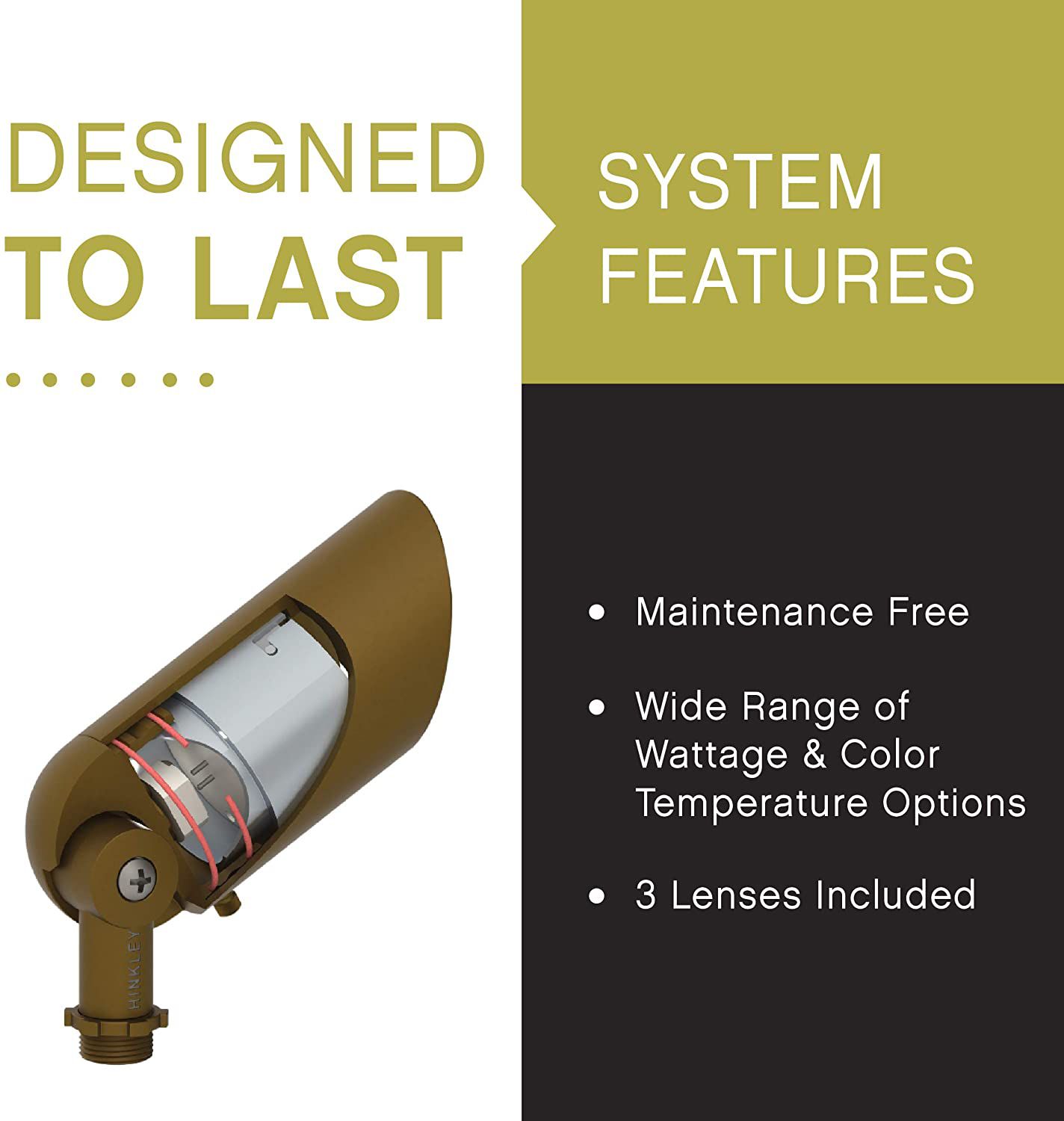 Hinkley Sana 3 1/4" High Bronze LED Outdoor Spot Light