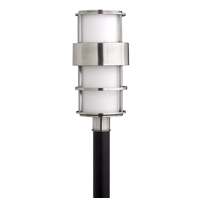 Image 3 Hinkley Saturn 21 3/4" High Stainless Steel Post Mount Light
