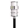 3_Hinkley Saturn 21 3/4" High Stainless Steel Post Mount Light