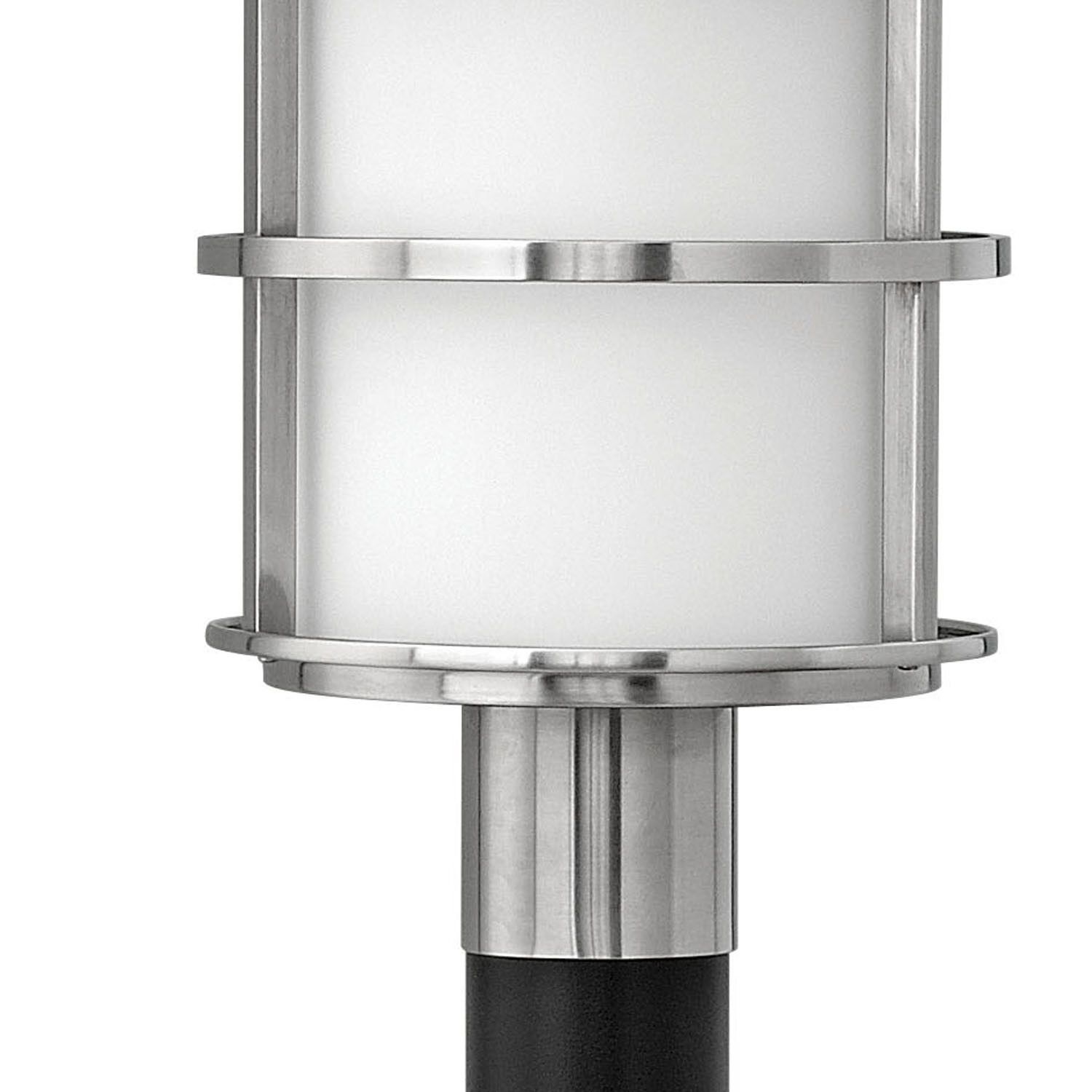 Image 5 Hinkley Saturn 21 3/4" High Stainless Steel Post Mount Light more views