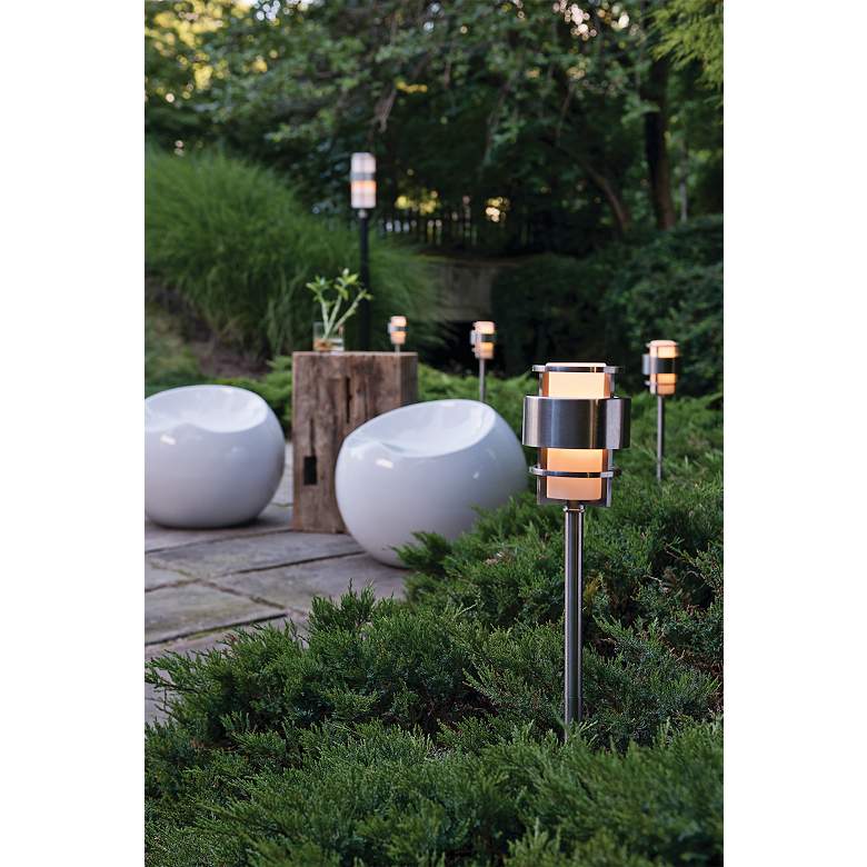 Image 2 Hinkley Saturn 22" High Low Voltage Landscape Path Light more views