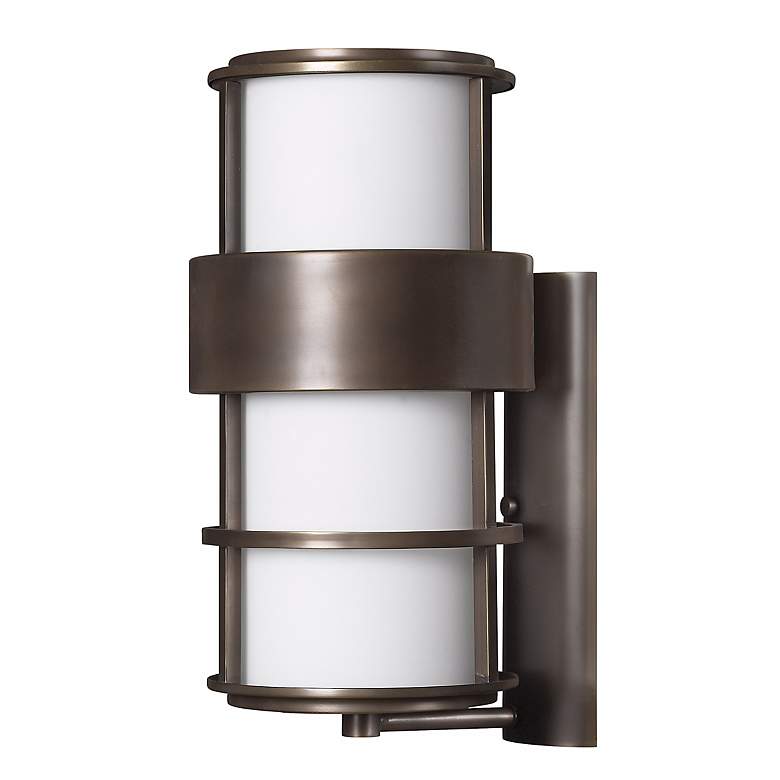 Image 2 Hinkley Saturn Metro Bronze 20 1/4 inch High Outdoor Wall Light