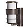 Hinkley Saturn Metro Bronze12" High Outdoor Wall Light