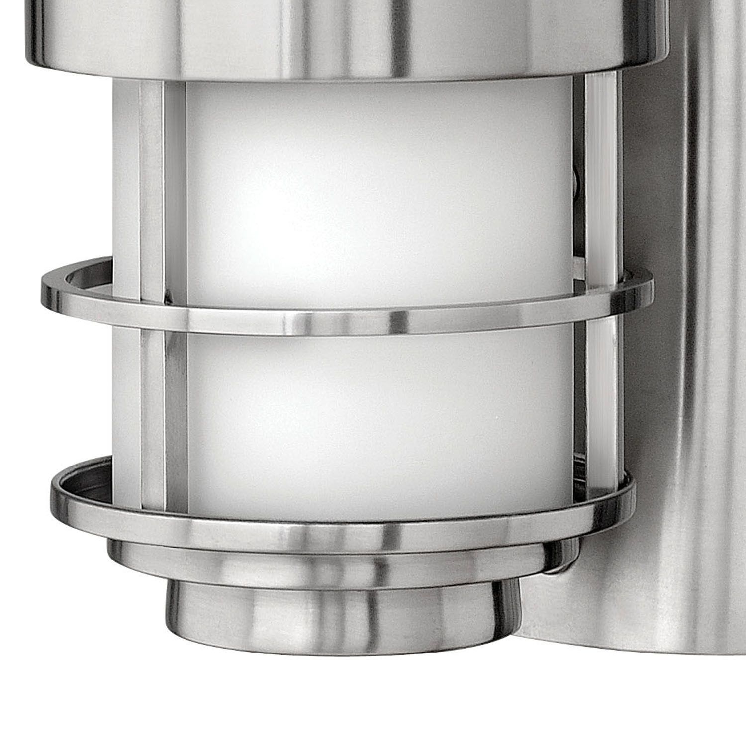 Image 4 Hinkley Saturn Stainless Steel 12" High Outdoor Wall Light more views