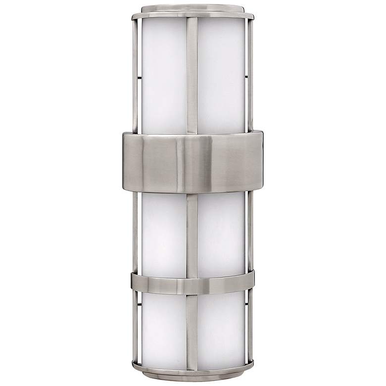 Image 1 Hinkley Saturn Steel 20 1/2" High Outdoor Wall Light