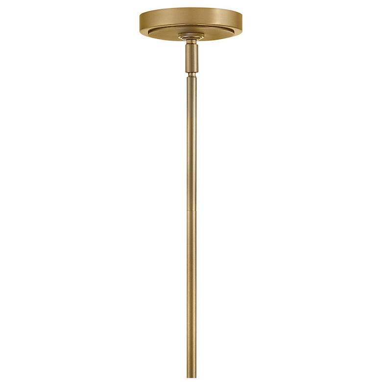 Image 5 Hinkley Saunders 40" Wide Black and Brass 8-Light Chandelier more views