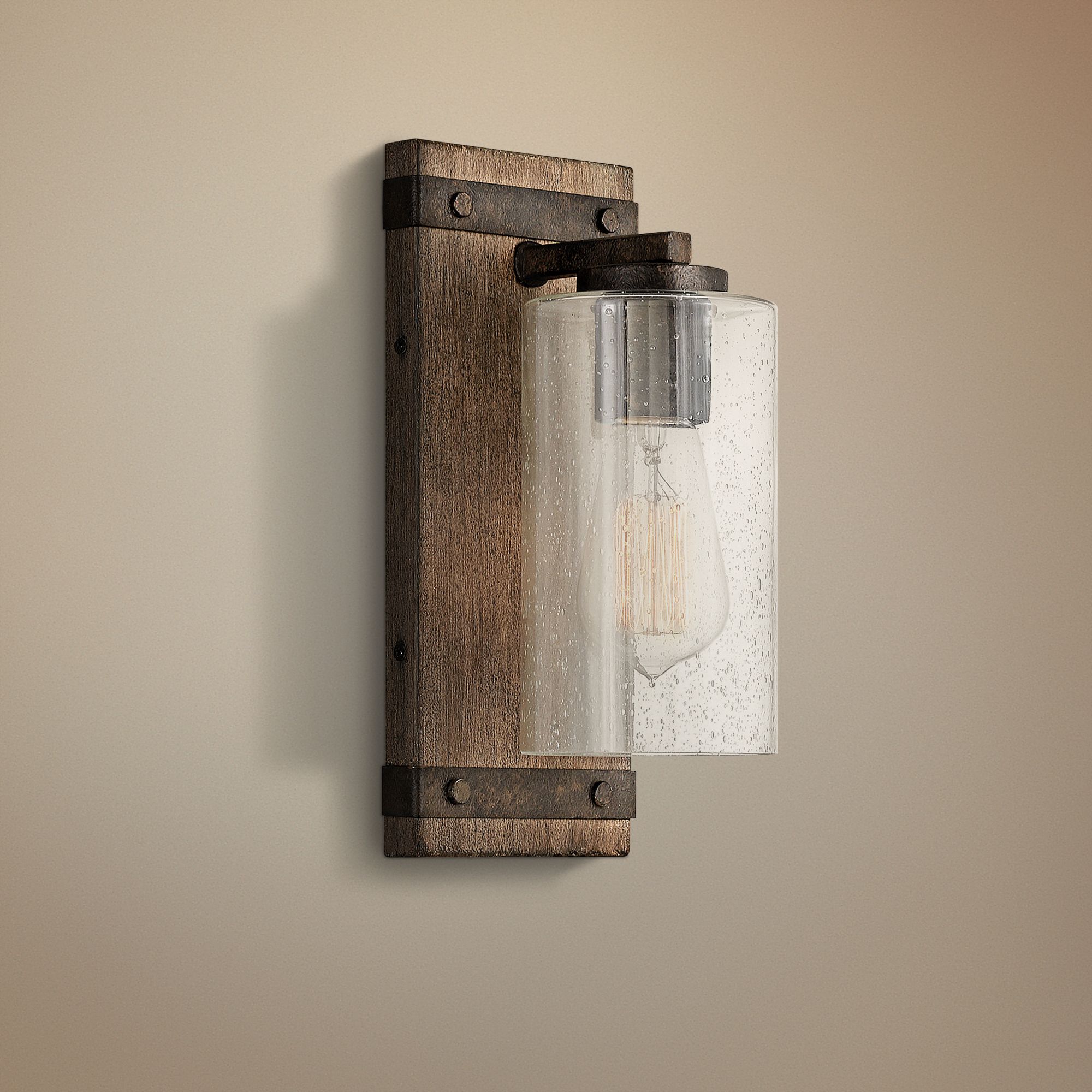 Rustic wall deals sconces indoor