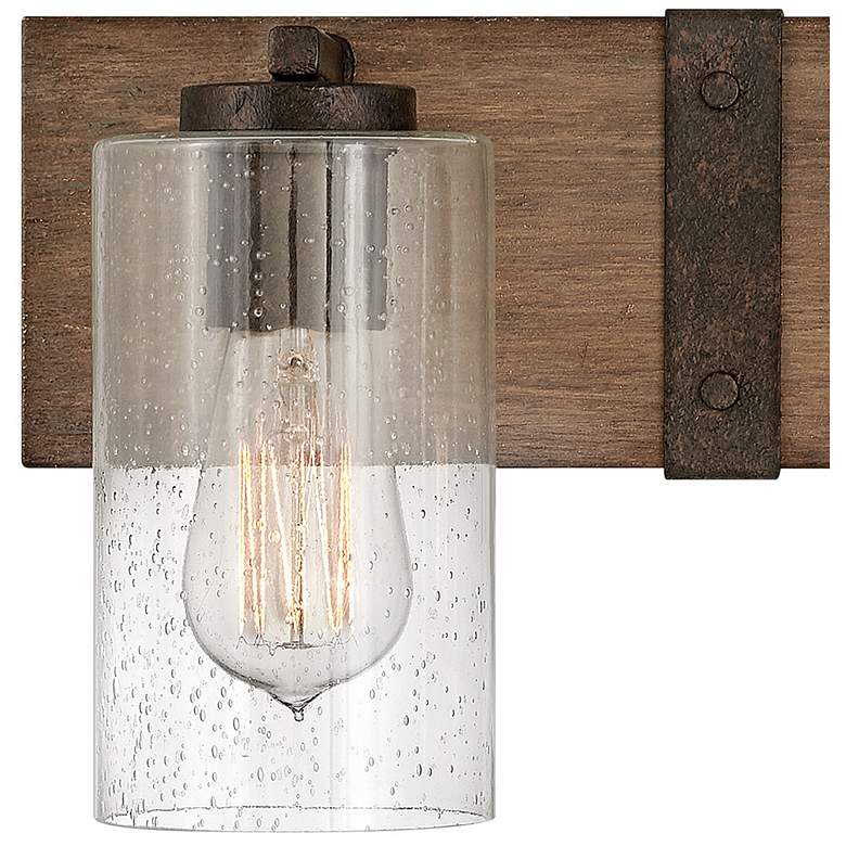 Image 7 Hinkley Sawyer 14.25" Wide Sequoia Rustic Two Light Vanity Light more views