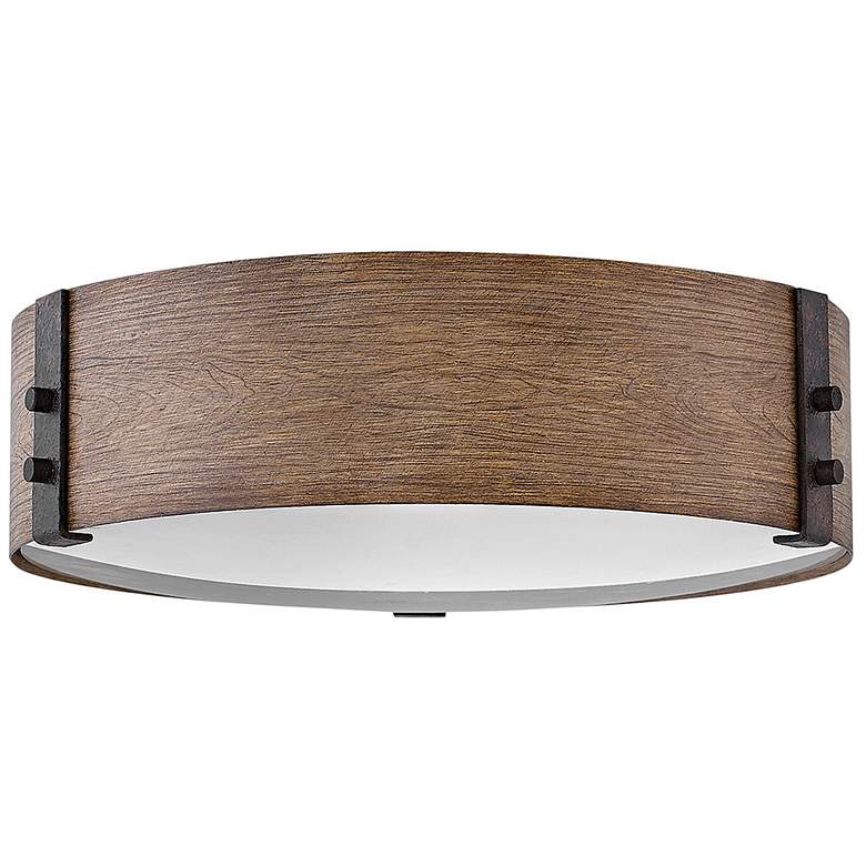 Image 1 Hinkley Sawyer 15" Wide Sequoia LED Outdoor Ceiling Light