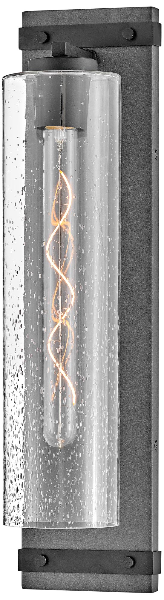 Hinkley Sawyer 20" High Aged Zinc LED Wall Sconce