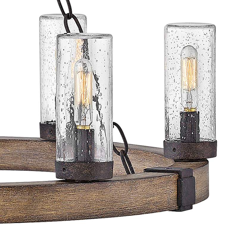 Image 3 Hinkley Sawyer 24" Wide Sequoia 6-Light Outdoor Chandelier more views