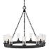Hinkley Sawyer 27 3/4"H Black 9-Light Outdoor Hanging Light