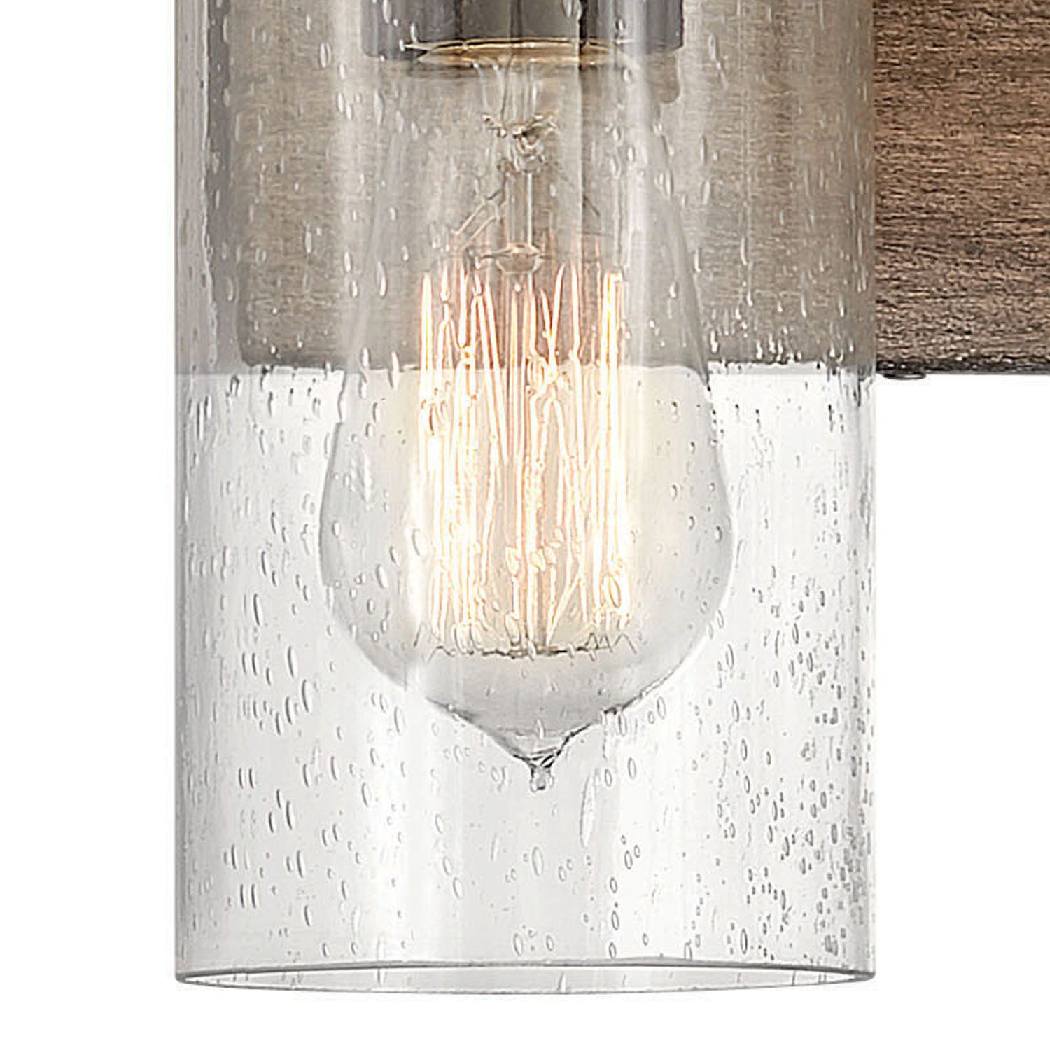 Image 5 Hinkley Sawyer 30 3/4" Wide Sequoia Wood 4-Light Bath Light more views