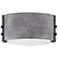 Hinkley Sawyer 9" Wide Aged Zinc Outdoor Ceiling Light