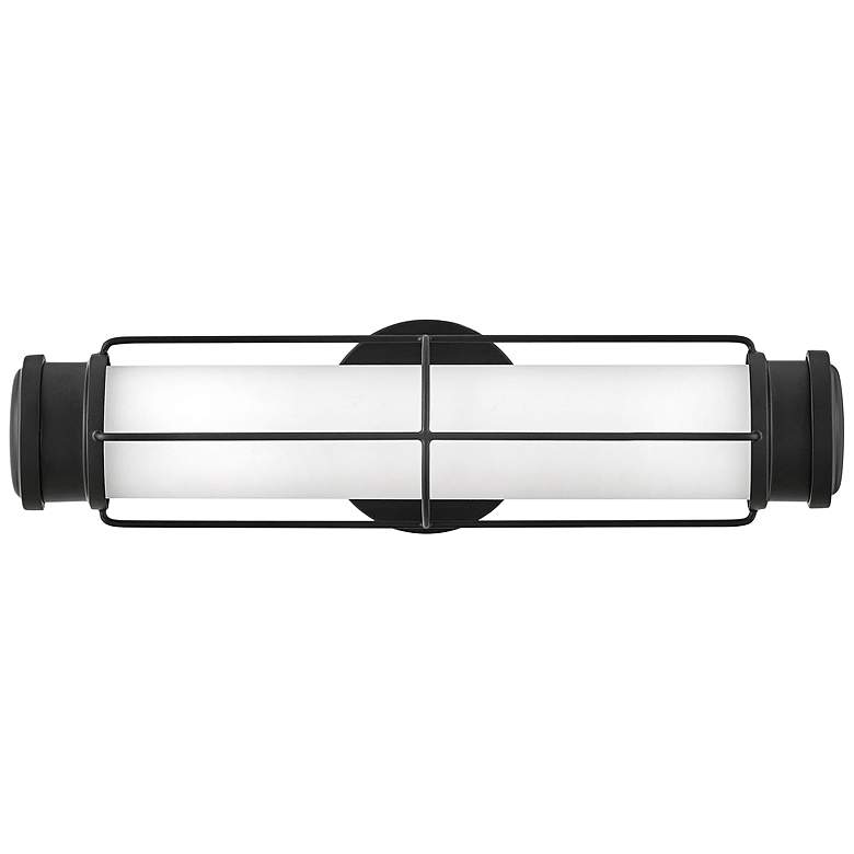 Image 2 Hinkley Saylor 17" Wide Black LED Bath Light