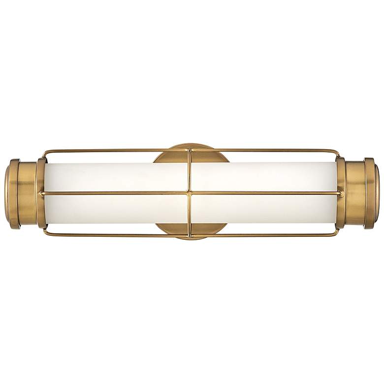 Image 1 Hinkley Saylor 17" Wide Heritage Brass LED Bath Light