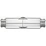 1_Hinkley Saylor 17" Wide Modern Deco Polished Nickel LED Bath Light