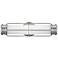 Hinkley Saylor 17" Wide Modern Deco Polished Nickel LED Bath Light