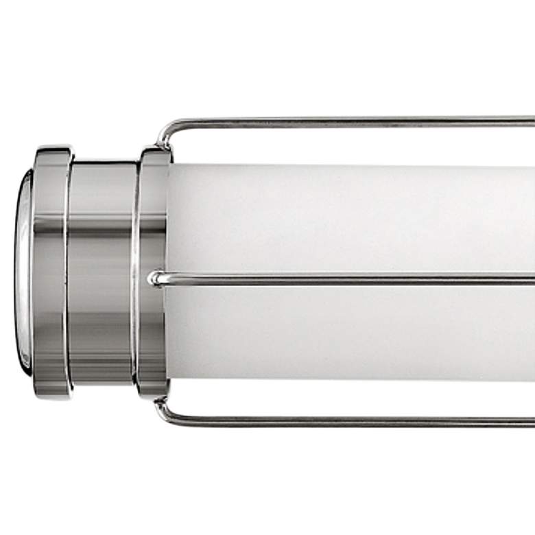 Image 2 Hinkley Saylor 17" Wide Modern Deco Polished Nickel LED Bath Light more views