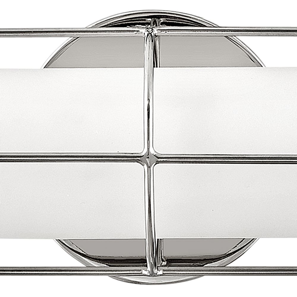 Image 7 Hinkley Saylor 17" Wide Modern Deco Polished Nickel LED Bath Light more views