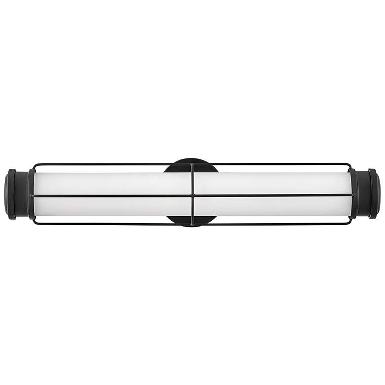 Image 1 Hinkley Saylor 24 inch Wide Black LED Bath Light