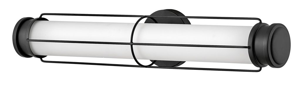 Image 3 Hinkley Saylor 24" Wide Black LED Bath Light more views