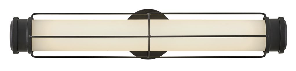 Image 5 Hinkley Saylor 24" Wide Black LED Bath Light more views