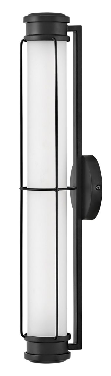 Image 6 Hinkley Saylor 24" Wide Black LED Bath Light more views