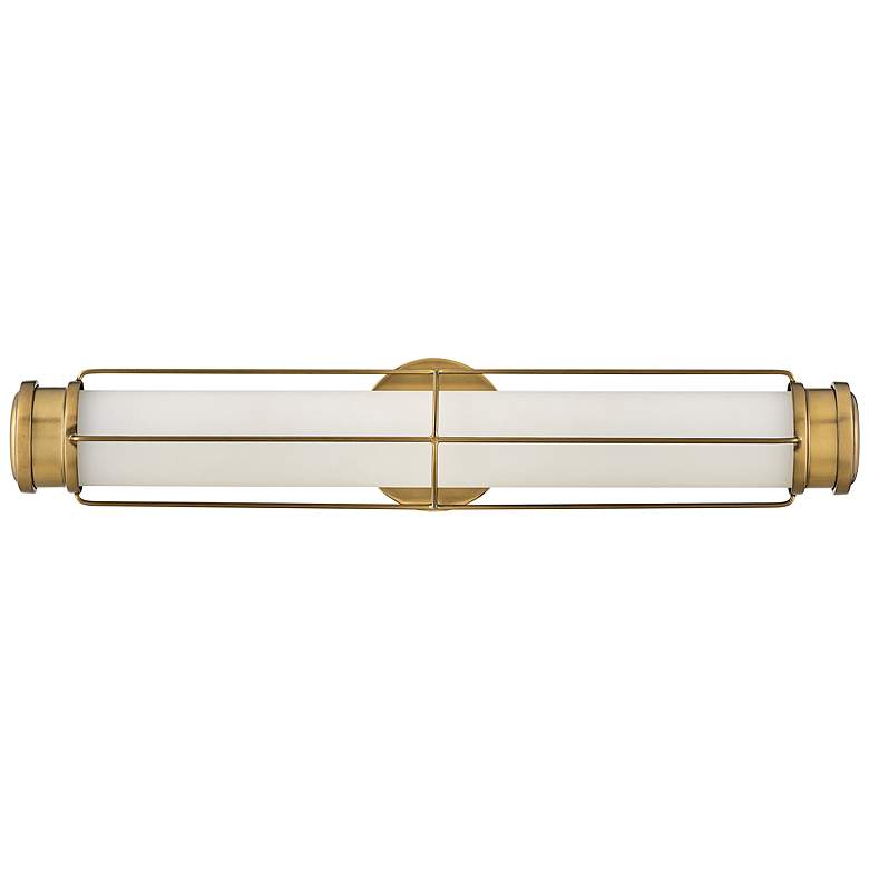 Image 1 Hinkley Saylor 24 inch Wide Heritage Brass LED Bath Light
