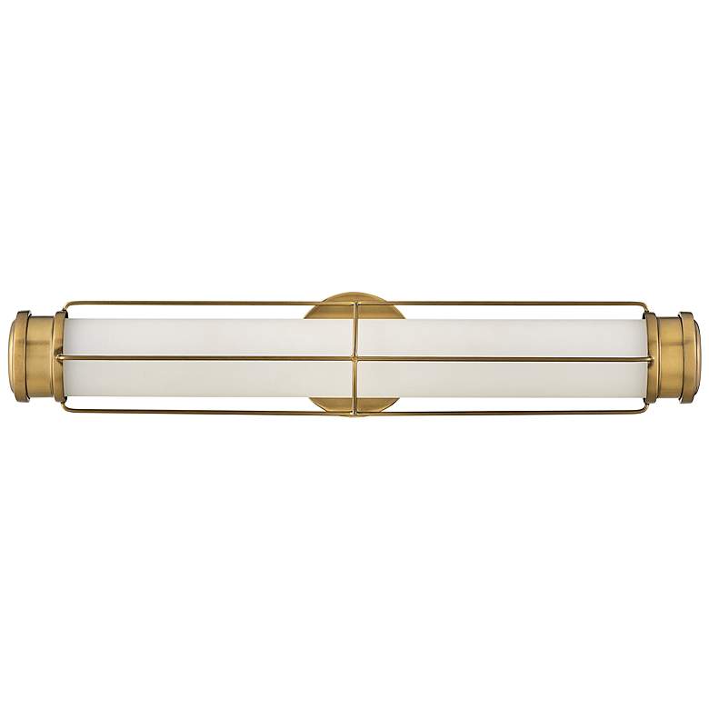 Image 1 Hinkley Saylor 24" Wide Heritage Brass LED Bath Light