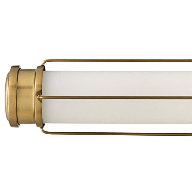 Image 2 Hinkley Saylor 24" Wide Heritage Brass LED Bath Light more views