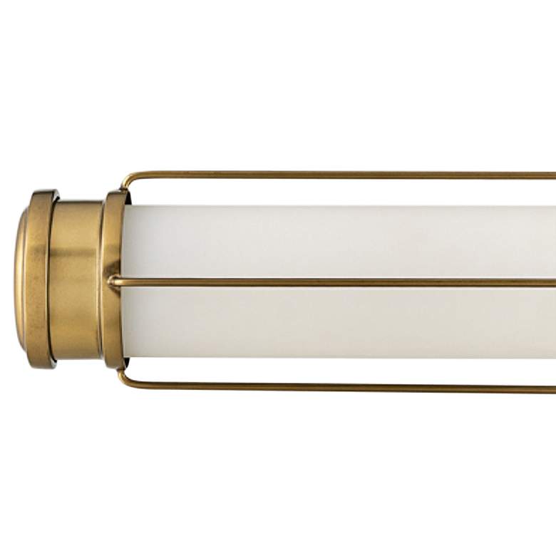 Image 2 Hinkley Saylor 24 inch Wide Heritage Brass LED Bath Light more views