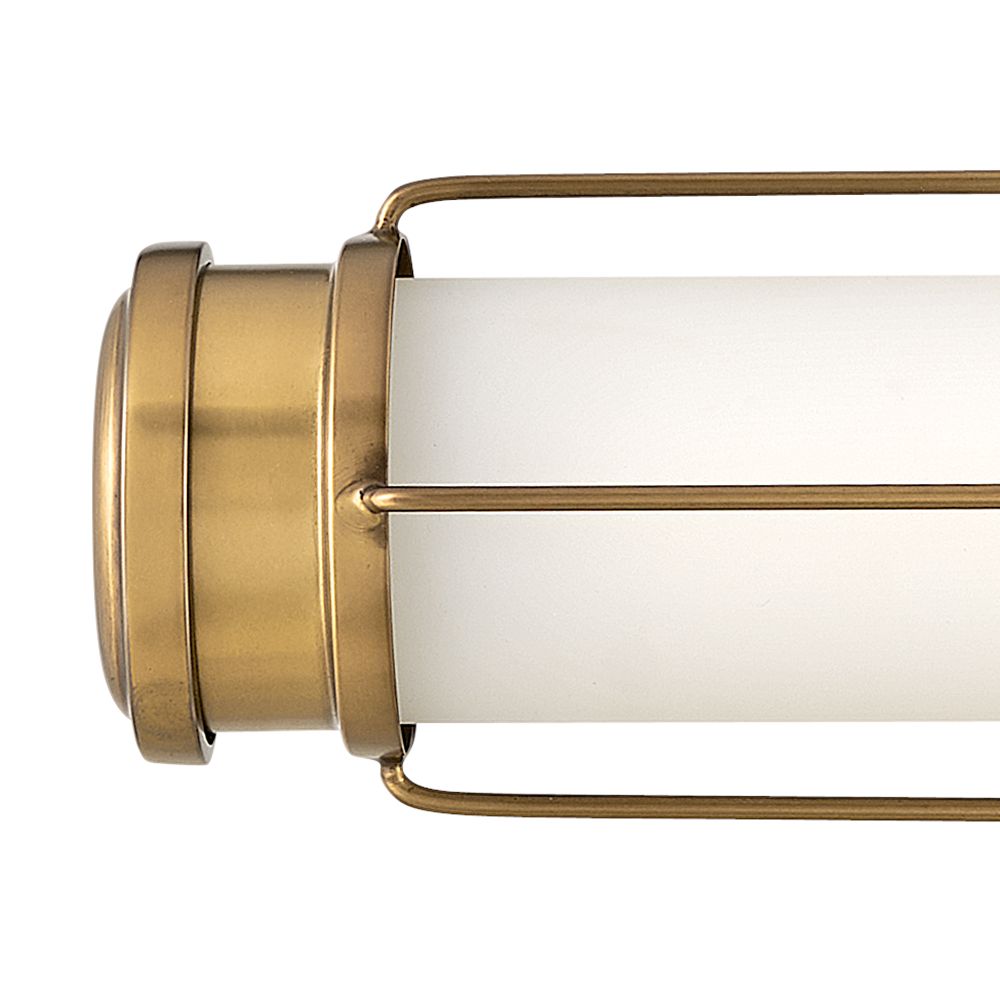 Hinkley Saylor 24" Wide Heritage Brass LED Bath Light