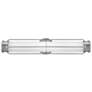 1_Hinkley Saylor 24" Wide Polished Nickel Modern LED Bath Light