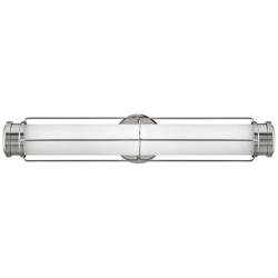 Hinkley Saylor 24" Wide Polished Nickel Modern LED Bath Light