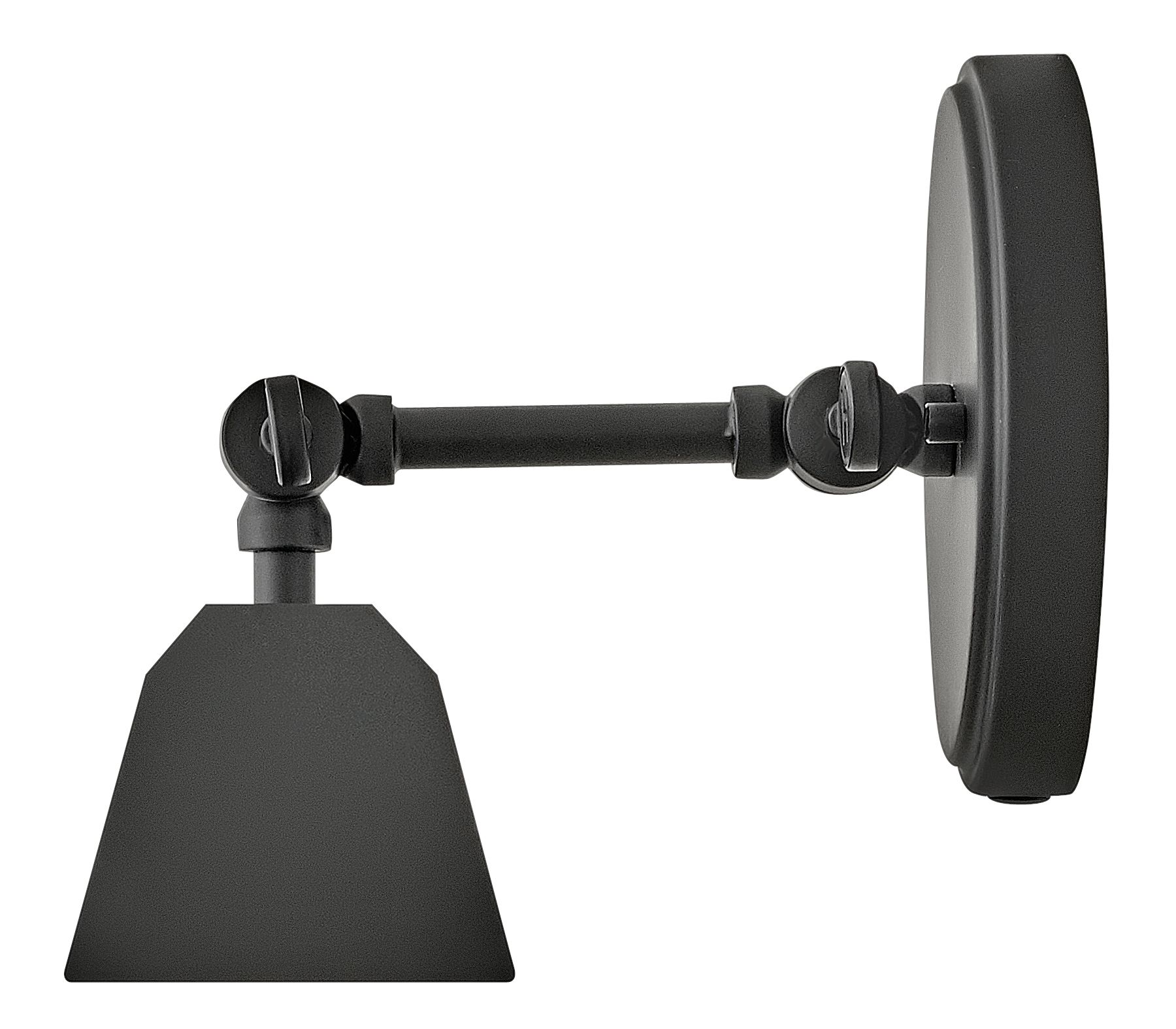 Image 7 Hinkley Sconce Arti Large Adjustable Accent Light 30" Black more views