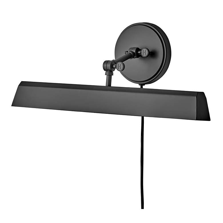 Image 6 Hinkley Sconce Arti Medium Adjustable Accent Light 20" Black more views