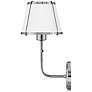 6_HINKLEY SCONCE CLARKE Single Light Sconce Polished Nickel more views